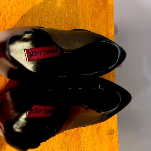 Betsey Johnson Keeley Black Boot Women Size 6.5 - Picture 5 of 7